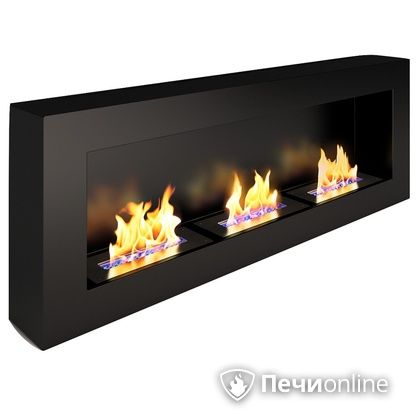 Биокамин ЭкоЛайф Fire Line black burgundy в Нижнем Тагиле